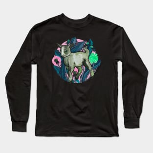 Pet Goat Long Sleeve T-Shirt